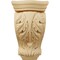Ekena Millwork 8"W x 6 1/2"D x 15"H Large Farmingdale Acanthus Corbel, Alder COR08X06X14FRAL - alternate 3